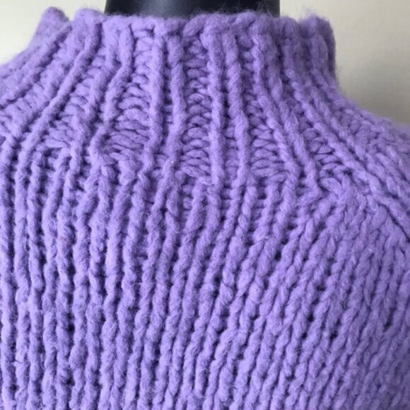 Deane &White Vintage Y2K Hand Knit Cable Chunky Sweater Wool Coastal Fisherman L - Picture 7 of 16